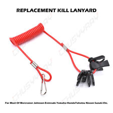 Boat Kill Engine 7 Keys Stop Switch Safety Lanyard Clip For Outboard Motor X1 for sale  Shipping to South Africa