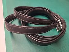 Passier Soft,Stitched,Stirrup Leathers,Black ,160cm Long.(Ref:462Y), used for sale  Shipping to South Africa