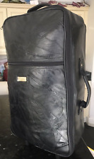 Leather luggage travel for sale  CANVEY ISLAND