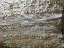 Crochet blanket white for sale  NORWICH