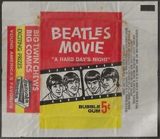Topps wrapper beatles for sale  COLNE