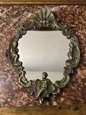 Miroir bronze laiton d'occasion  Crécy-la-Chapelle