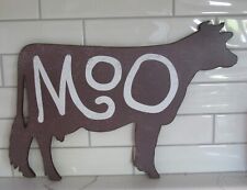 Wood brown moo for sale  Shipping to Ireland