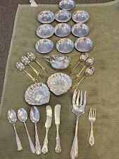Used, Vintage Queen Elizabeth 2 Coronation Demitasse Spoons Plus More. Sterling Silver for sale  Shipping to South Africa