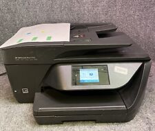 Impresora todo en uno HP Officejet Pro 6968 copia escaneo de fax inyección de tinta web negra segunda mano  Embacar hacia Argentina