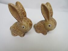 Pair crackle glazed for sale  GREAT YARMOUTH