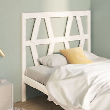 Bed headboard white for sale  SOUTHALL