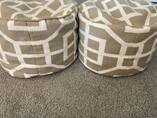 Two pouf round for sale  Odessa