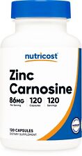Nutricost zinc carnosine d'occasion  Expédié en Belgium