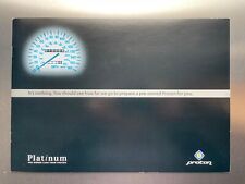 Proton platinum brochure for sale  GLOUCESTER