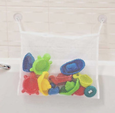 Large Kids Baby Bath Toy Tidy Organiser Mesh Net Storage Bag Holder Bathroom for sale  Shipping to South Africa