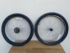 24 X 1.75 Aluminium Mountain Bike Wheels Wheelset Rims MTB ATB 6 Spd 24” London for sale  Shipping to South Africa