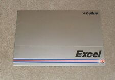 Lotus excel brochure for sale  FAREHAM