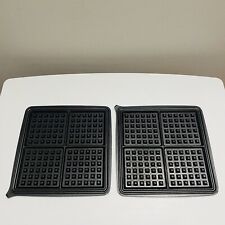 Grelhas antiaderentes removíveis genuínas Black+Decker Z1-G48TD Grill Wafflebaker (2), usado comprar usado  Enviando para Brazil