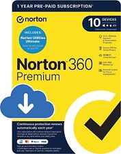 Norton 360 premium usato  Spedire a Italy