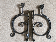 Pair wrought iron for sale  BRECON