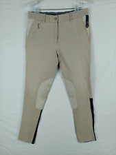 Pessoa Riding Breeches Womens 32 (31x25.5) Tan Khaki Equestrian Pants for sale  Shipping to South Africa