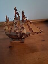 Model wooden ship for sale  TONBRIDGE