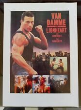 Lionheart 1990 * MINI PÔSTER JANELA PAQUISTÃO * Jean-Claude Van Damme * Ação comprar usado  Enviando para Brazil