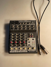 Behringer XENYX 802 8input 2bus Mixer  w/ microphone cord Pow adapt not Included for sale  Shipping to South Africa