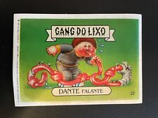 Balde de lixo infantil Gang Do Lixo 22 Dante Falante (língua amarrada Tim) Brasil 1990 comprar usado  Enviando para Brazil