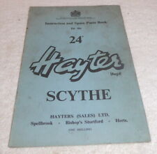 Hayter scythe operating for sale  ILMINSTER