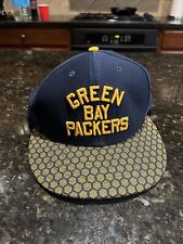 Green Bay Packers New Era 59Fifty Fitted NFL Navy &Yellow Size 1-1/8 Hat for sale  Shipping to South Africa