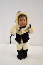 Usado, Brinquedos confiáveis Clicquot boneca composição esquimó inuit com roupas 1939 Canadá comprar usado  Enviando para Brazil