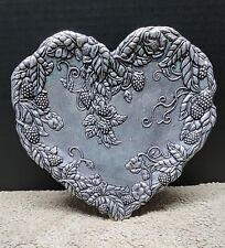 Pewter heart shaped for sale  Philadelphia