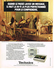 1981 technics advertising d'occasion  Expédié en Belgium