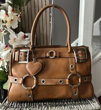 Beautiful Luella Giselle Genuine Tan Leather Tote Bag, Handbag, used for sale  Shipping to South Africa