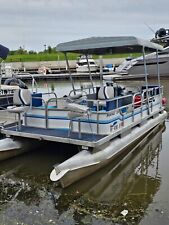 Petersberg pontoon boat d'occasion  Expédié en Belgium