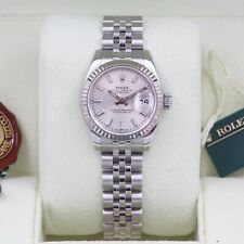 Rolex datejust silver for sale  LONDON