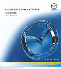 Mazda black white gebraucht kaufen  Gladbeck