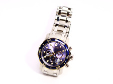 Usado, Relógio Invicta masculino s 33996 Pro Diver cronógrafo quartzo mostrador azul marinho comprar usado  Enviando para Brazil