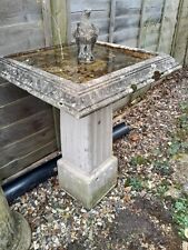 Square bird bath for sale  HUNGERFORD
