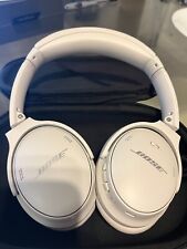 Bose QuietComfort 45 wireless Bluetooth earphones white BT Noise cancelling for sale  Shipping to South Africa