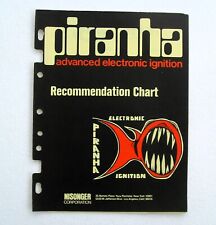 Piranha electronic ignition for sale  SOLIHULL