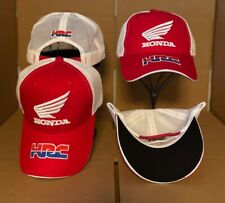 Gorra de ala de carreras Honda perfil bajo HRC a presión/sombrero de béisbol rojo segunda mano  Embacar hacia Argentina