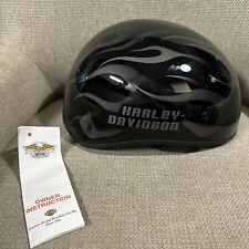 Meio capacete Harley Davidson Flame preto GG comprar usado  Enviando para Brazil