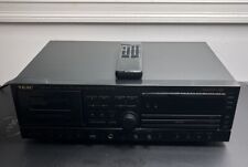 Used, Teac AD-600 CD Multi Player/Reverse Cassette Deck with remote control Tested for sale  Shipping to South Africa