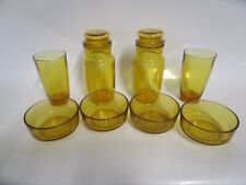 Amber coloured glass for sale  ROMFORD