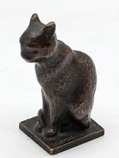 Alte bronzefigur katze gebraucht kaufen  Hamburg