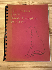 Saluki book british for sale  WARRINGTON