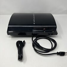 Sony PlayStation 3 PS3 Fat Consola Piano Negro 60 GB Compatible con Retrocesos CECHA01 segunda mano  Embacar hacia Argentina