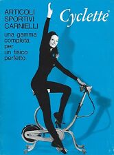 Carnielli catalogo cyclette usato  Sezzadio