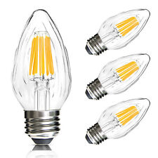Lâmpada LED E26 F15 chama rugas retro regulável branco quente candelabro luz de vela comprar usado  Enviando para Brazil