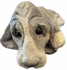 Escultura de cemento Lou Rankin 1976 perro triste rara piedra única hecha a mano usada en excelente estado segunda mano  Embacar hacia Argentina