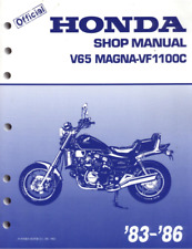 FABRICANTE DE EQUIPOS ORIGINALES Service Shop Manual 1983-1986 Honda V65 VF1100C VF1100 Magna 1100 PEINE ENCUADERNADO segunda mano  Embacar hacia Argentina