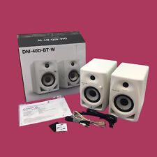 Pioneer DJ DM-40D-BT-W 4" Desktop Active Monitor Bluetooth Speakers #NO2250, used for sale  Shipping to South Africa